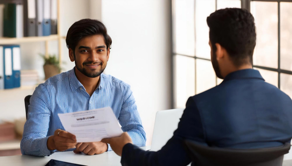 Startup to enterprise hiring support illustration